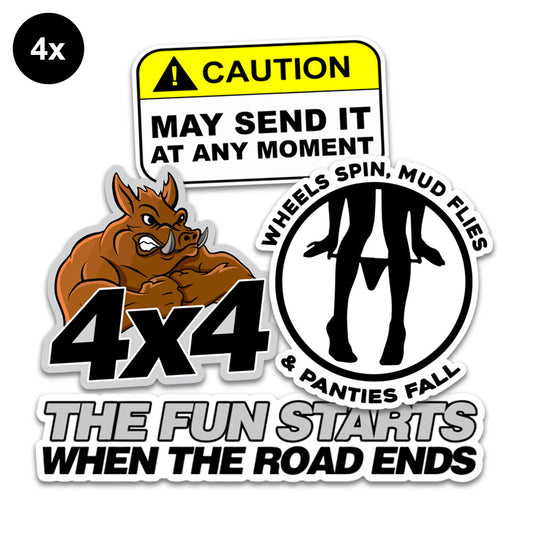 4X4 LEGENDS STICKER PACK