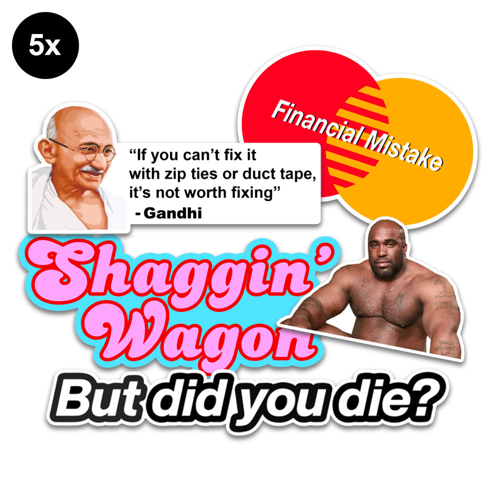 CROWD FAVOURITES STICKER PACK