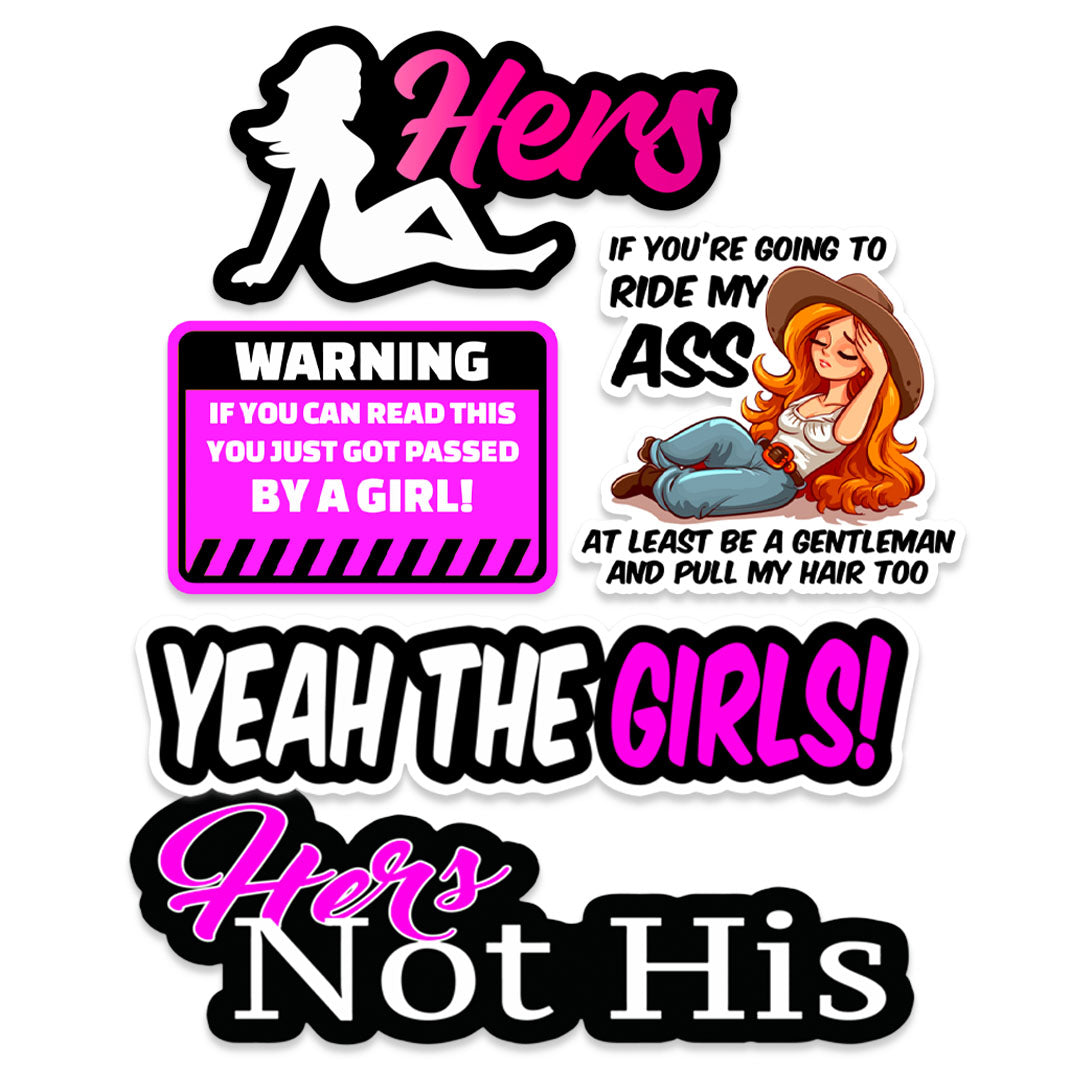 ADVENTURE CHICKS STICKER PACK