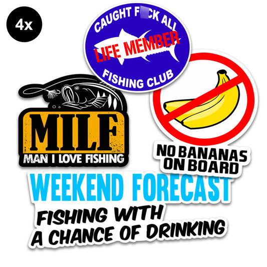 FISHING FRENZY STICKER PACK