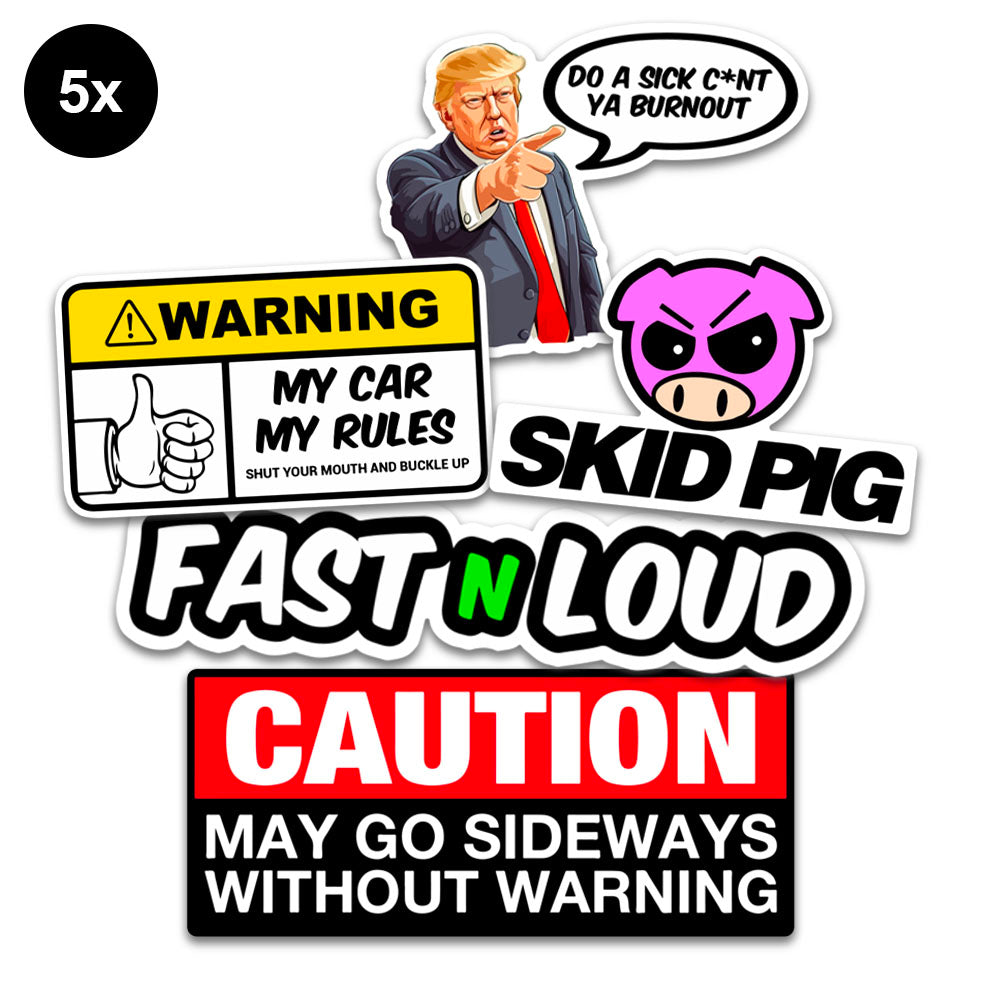 DRIFT ADDICTS STICKER PACK