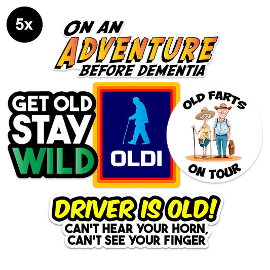 OLD FART STICKER PACK