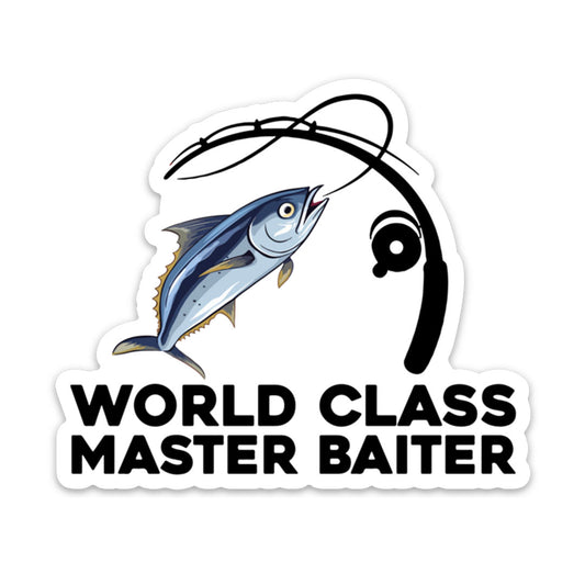 MASTER BAITER STICKER