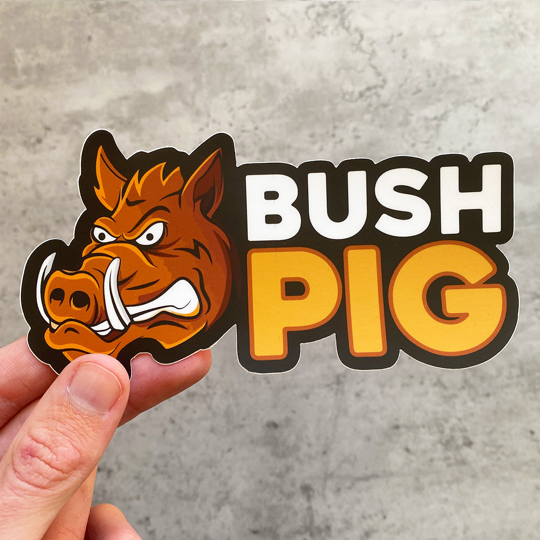 BUSH PIG STICKER