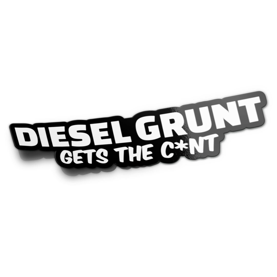 DIESEL GRUNT STICKER