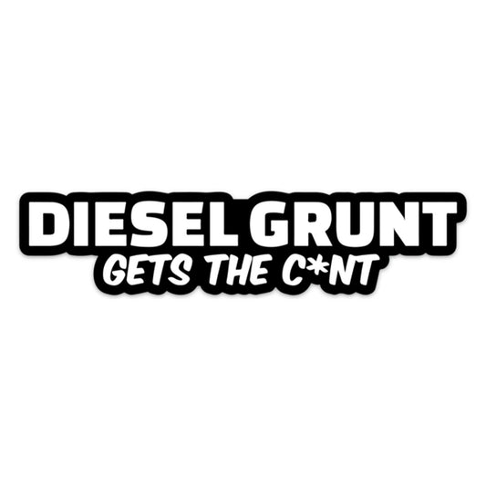 DIESEL GRUNT STICKER