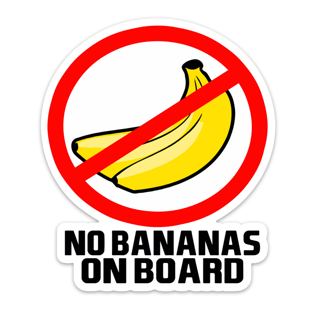 Gift for Boaters, Boat Owner Gifts, Funny Boat Sign, No Bananas on