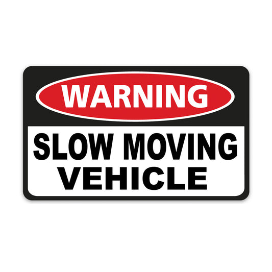 SLOW MOVING VEHICLE STICKER