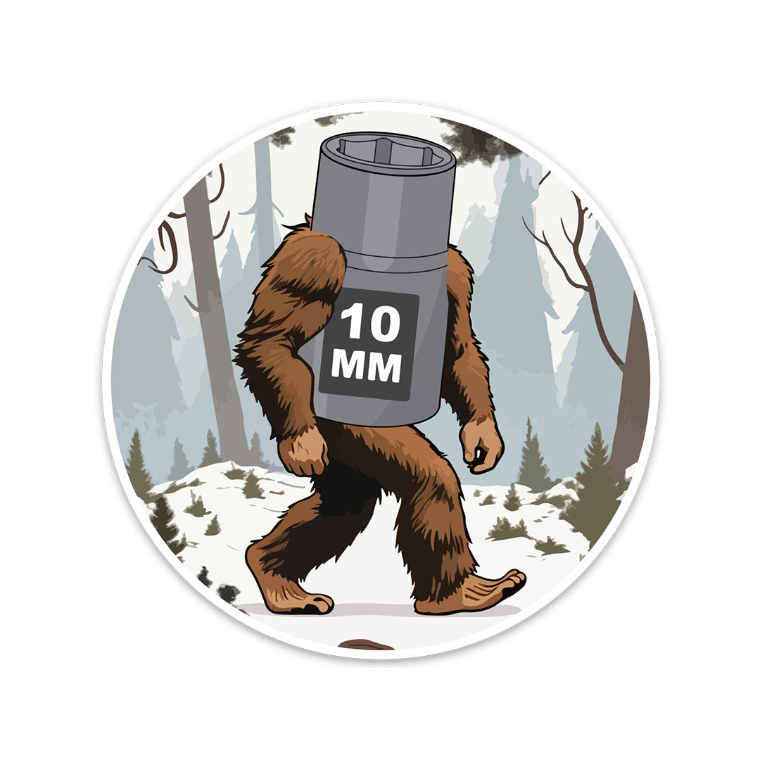 10MM BIGFOOT STICKER – stickermize