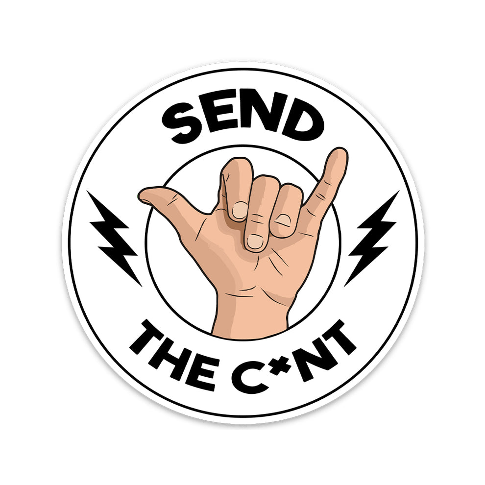 SEND THE C*NT STICKER – stickermize