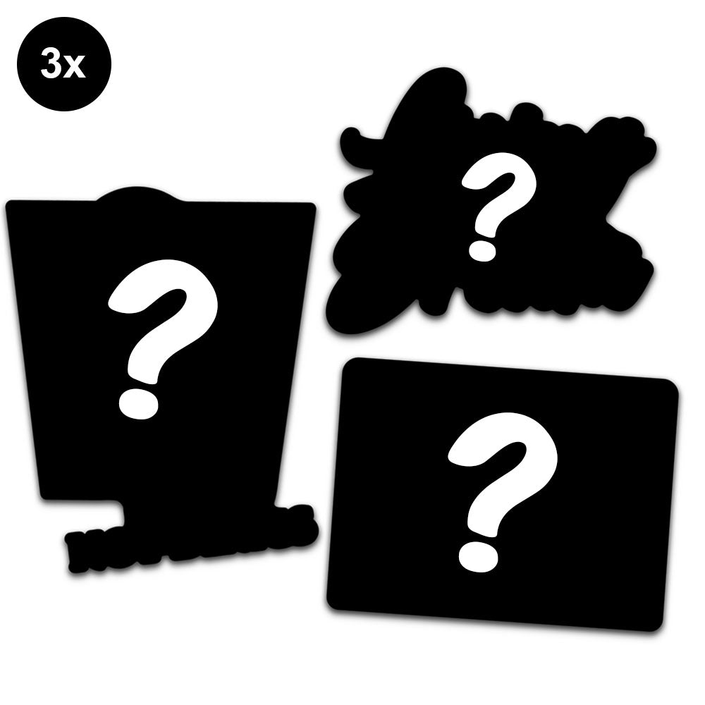 MYSTERY STICKER PACK (3 STICKERS)