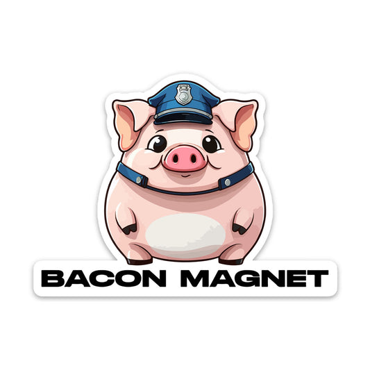 BACON MAGNET STICKER