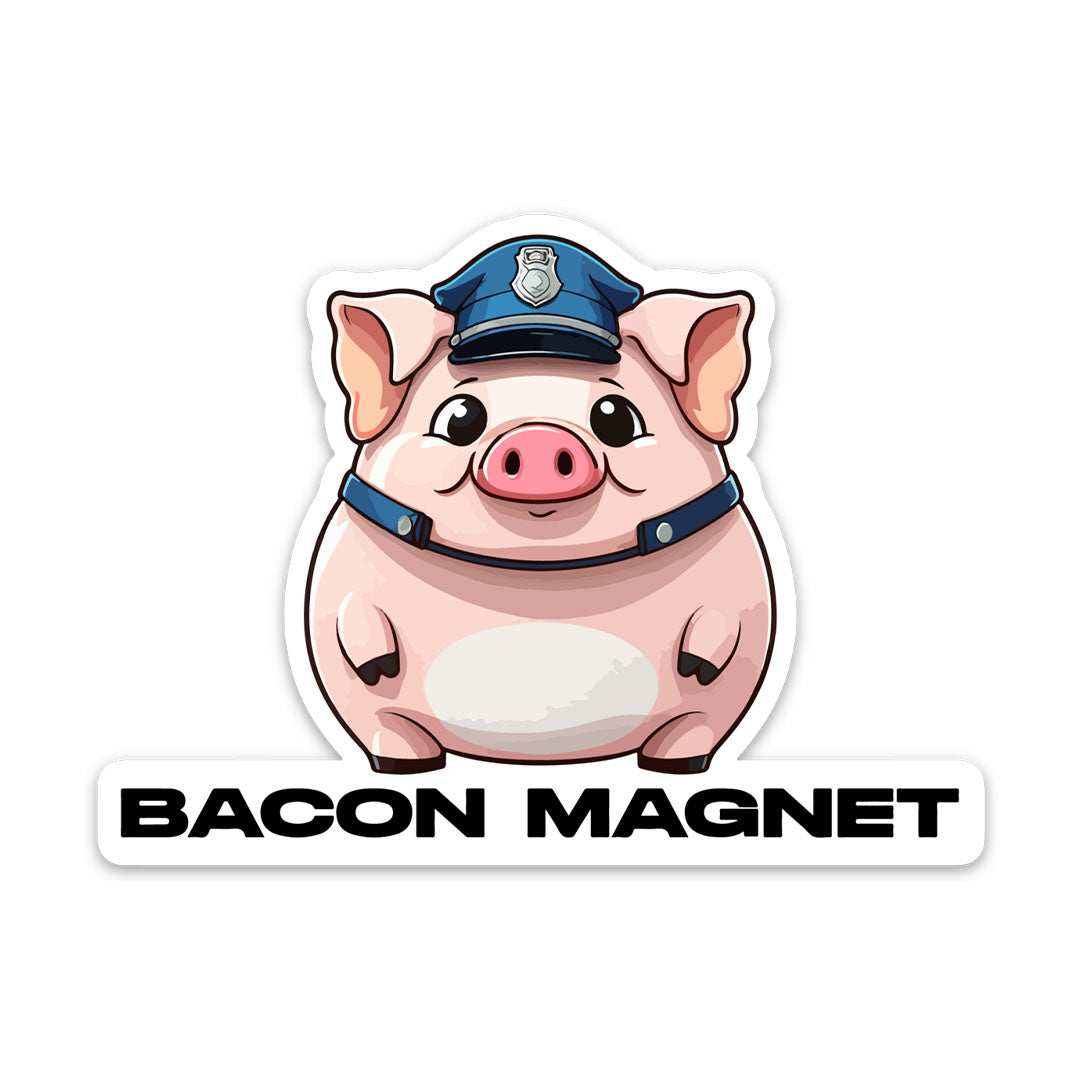 BACON MAGNET STICKER