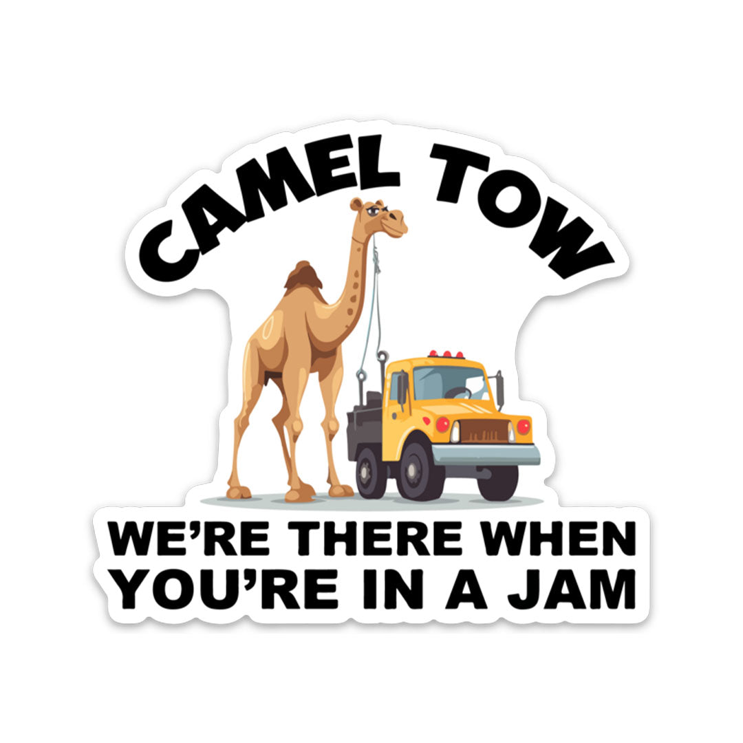 CAMEL TOW STICKER