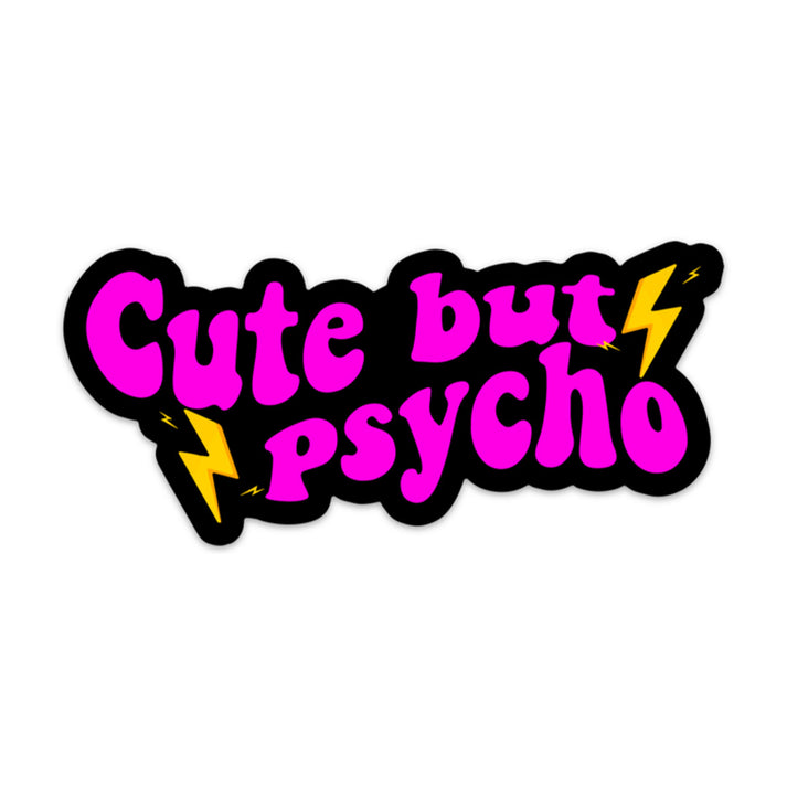 CUTE BUT PSYCHO STICKER – stickermize