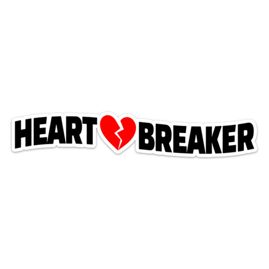 HEART BREAKER STICKER