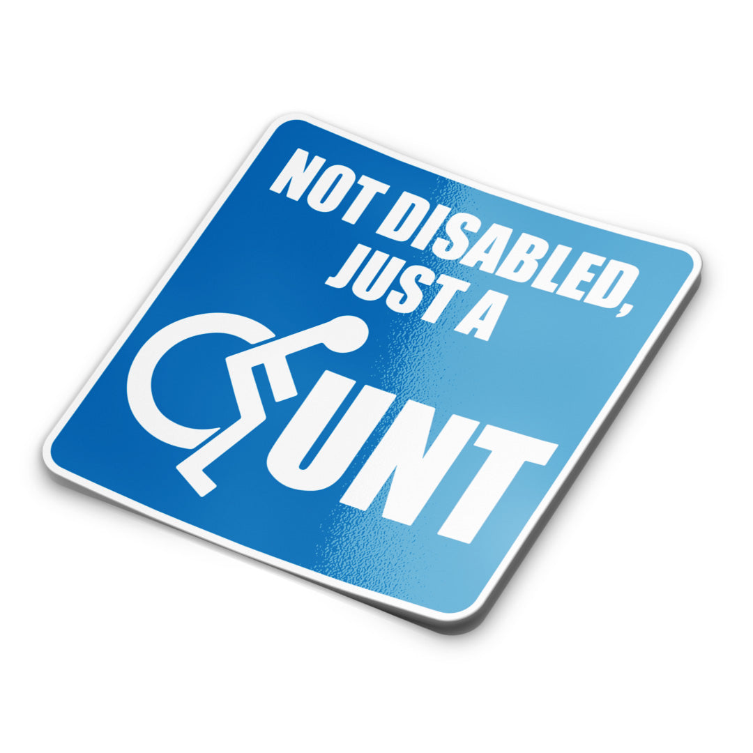 NOT DISABLED STICKER – stickermize