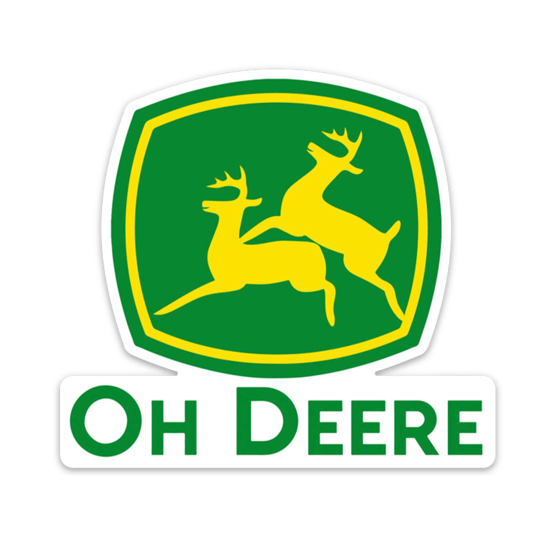 OH DEERE STICKER – stickermize
