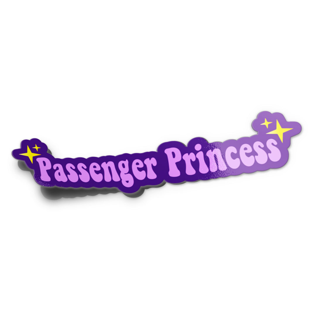 Passenger Princess Decal | Pink Vinyl Decal | Passenger Princess | Trendy  Gift | Sticker
