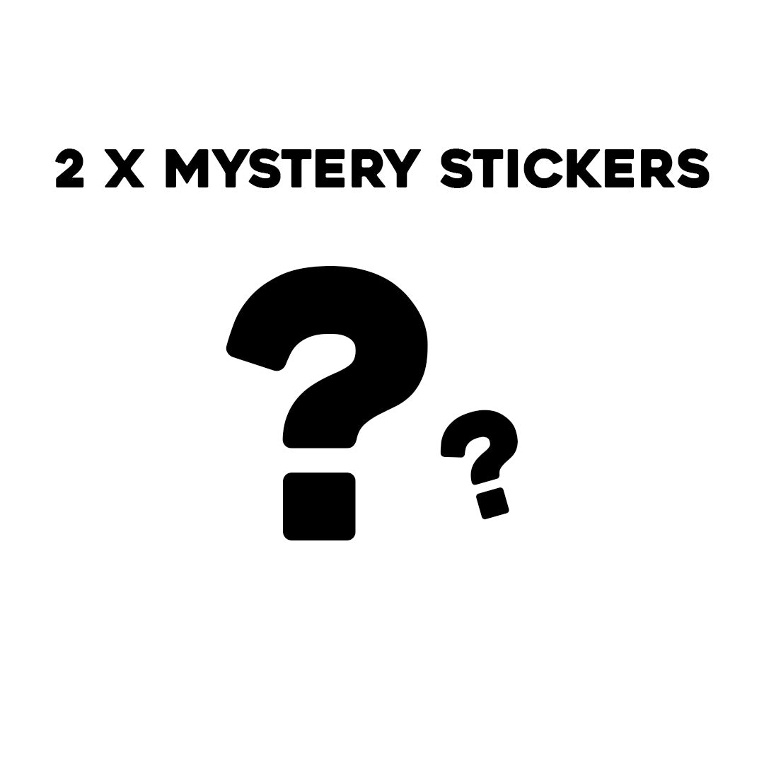 2 x MYSTERY STICKERS