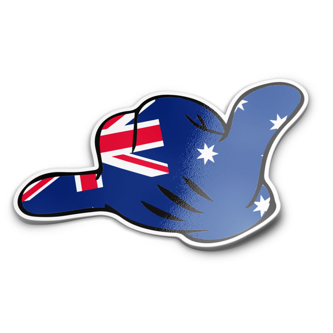 AUSTRALIAN SHAKA STICKER