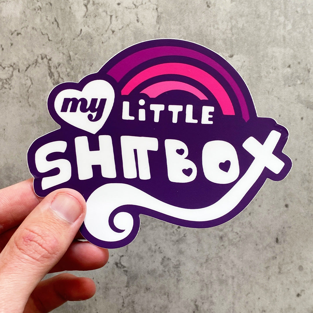 MY LITTLE SH*TBOX STICKER – stickermize