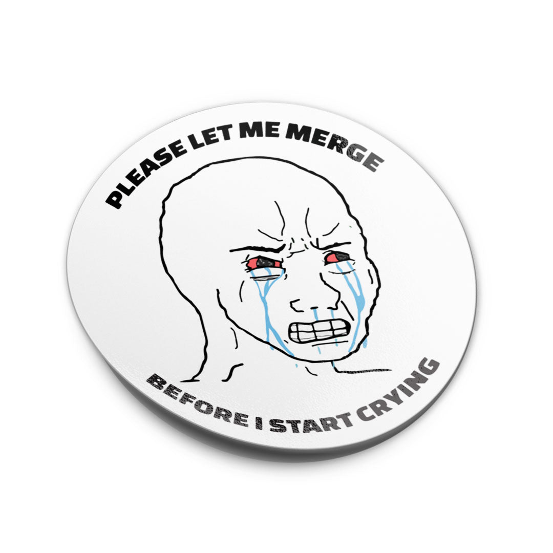PLEASE LET ME MERGE STICKER stickermize