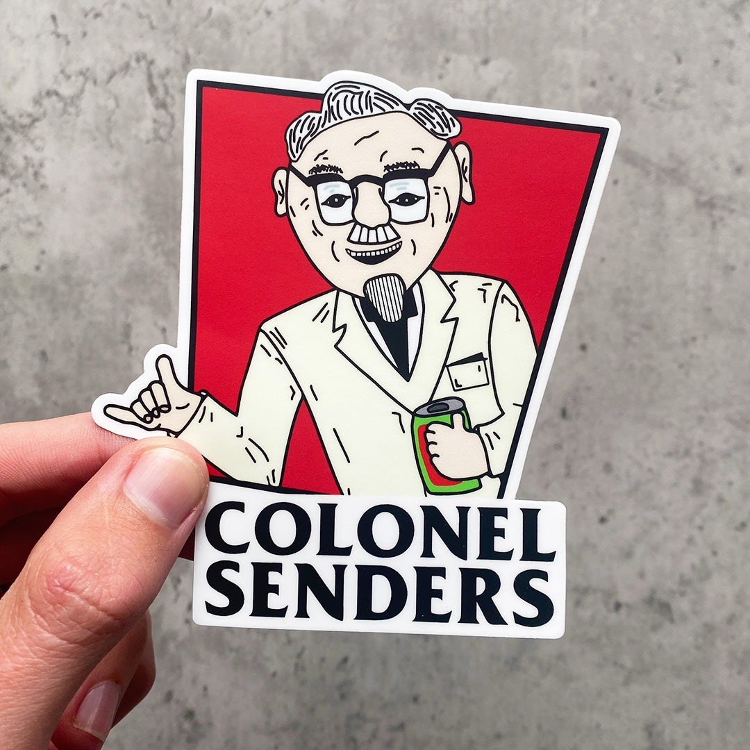 SENDERS STICKER