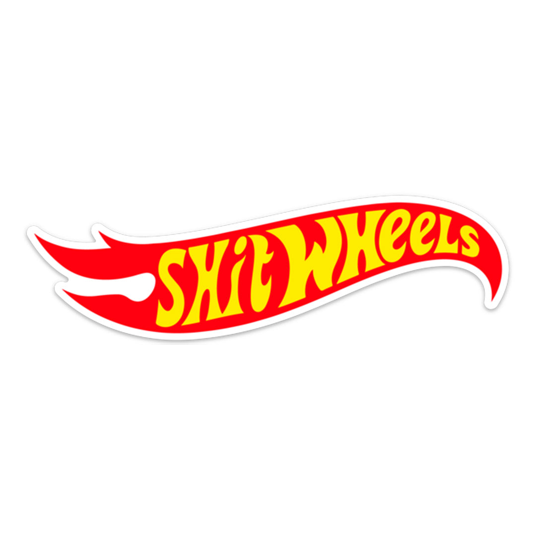SH*T WHEELS STICKER – stickermize