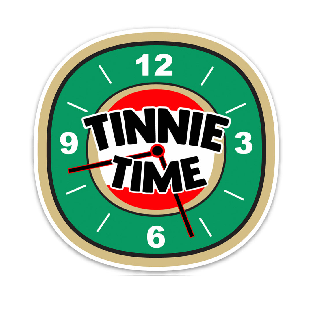TINNIE TIME STICKER – stickermize